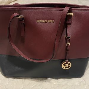 Michael Kors Leather Tote Bag
